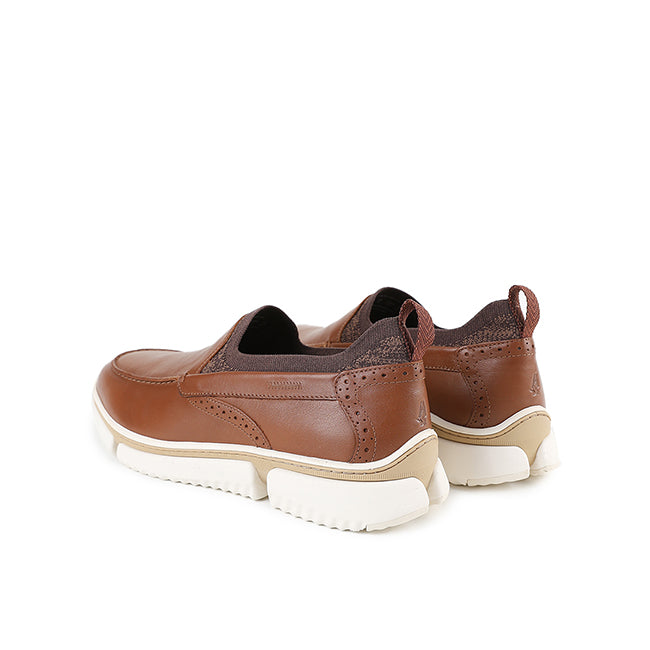 Bennet Slipon In Cognac Leather