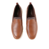 Bennet Slipon In Cognac Leather