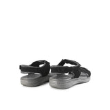 Activate Sandal In Bold Black