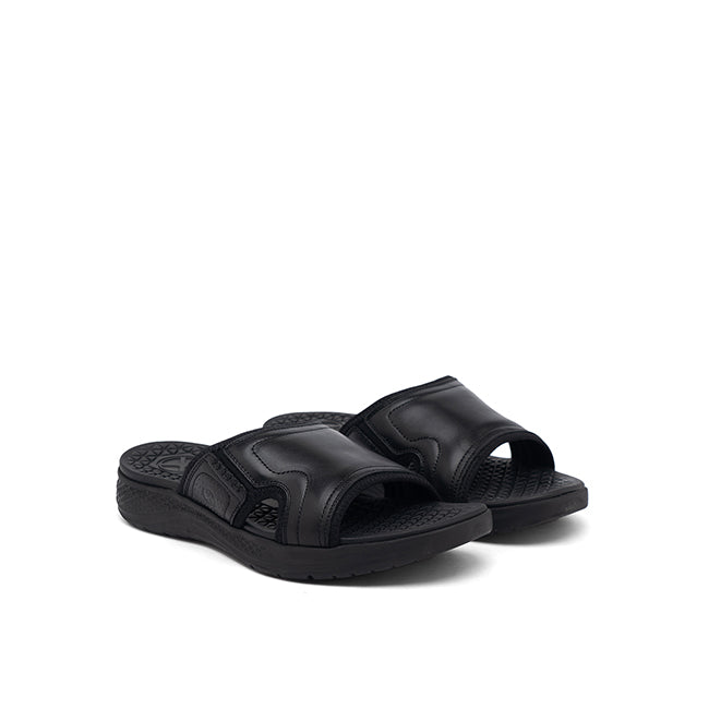 Activate Band Slide In Bold Black Leather
