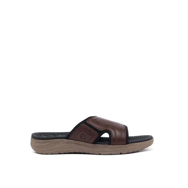 Activate Band Slide In Dark Brown Leather