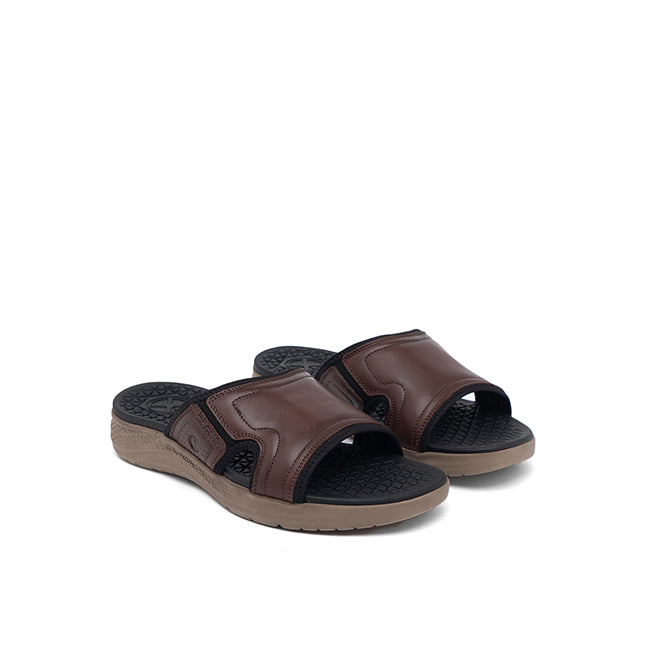 Activate Band Slide In Dark Brown Leather