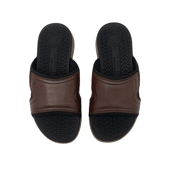 Activate Band Slide In Dark Brown Leather