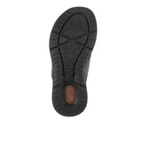 Activate Toepost In Bold Black Leather