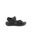 Activate Qtr Strap In Bold Black Leather
