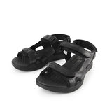 Activate Qtr Strap In Bold Black Leather