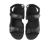Activate Qtr Strap In Bold Black Leather