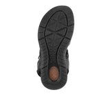 Activate Qtr Strap In Bold Black Leather