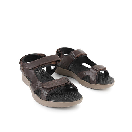 Activate Qtr Strap In Dark Brown Leather