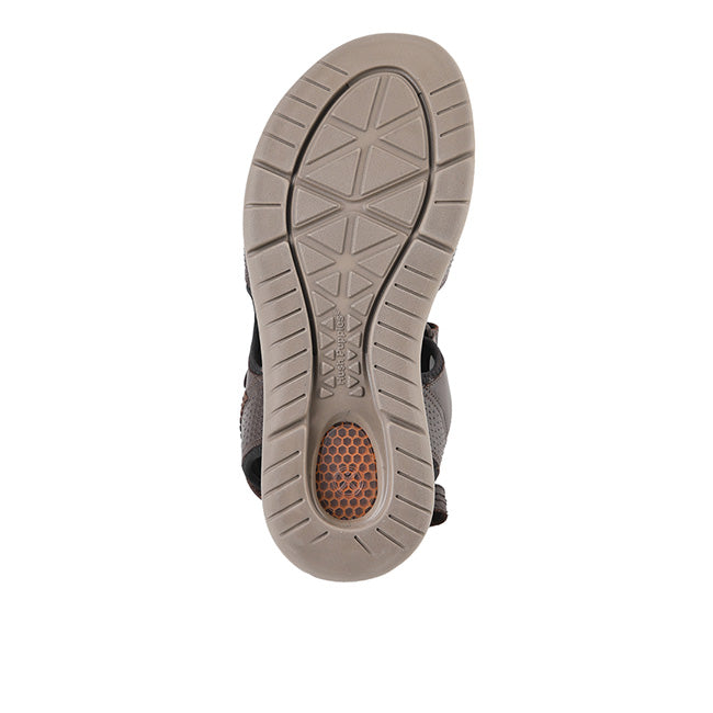 Activate Qtr Strap In Dark Brown Leather
