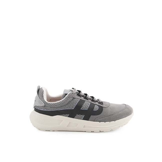 Seventy8 Runner In Charcoal Grey Textile
