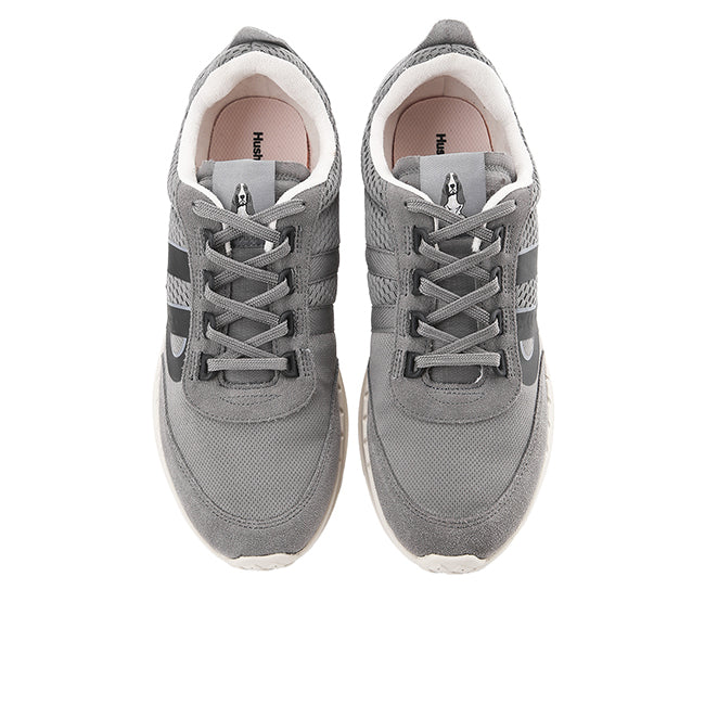 Seventy8 Runner In Charcoal Grey Textile