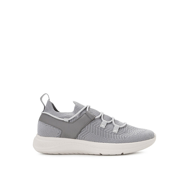 Lace Up Elevate Knit Lace In Calm Grey Knit