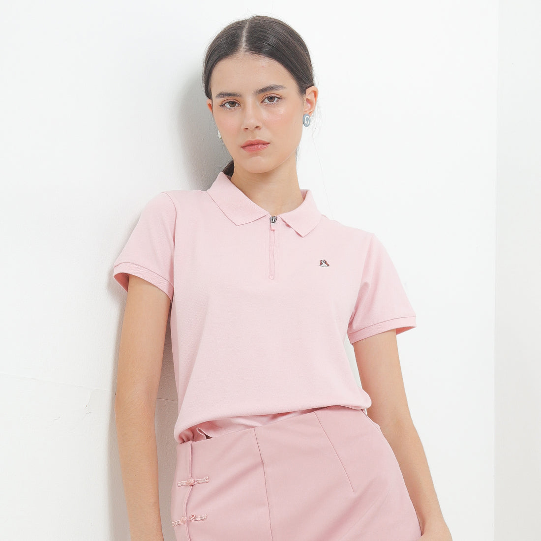 Hush Puppies Pakaian Wanita Derary Polo In Light Pink