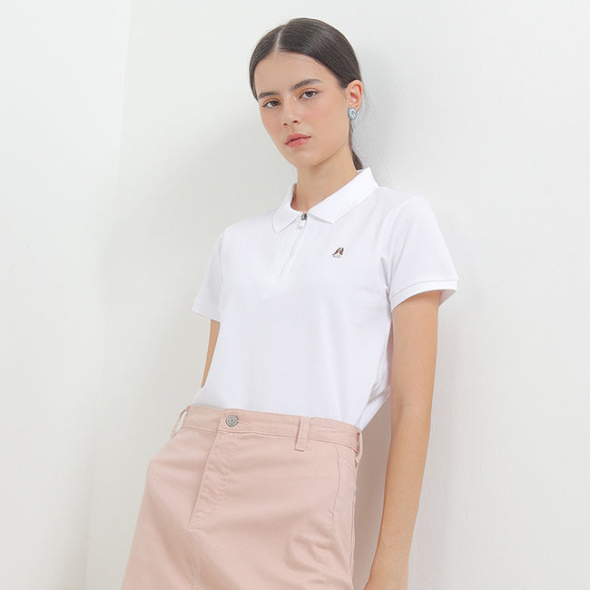 Hush Puppies Pakaian Wanita Derary Polo In White