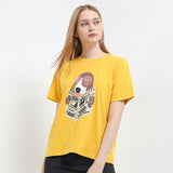 T Shirt Notizia In Mustard