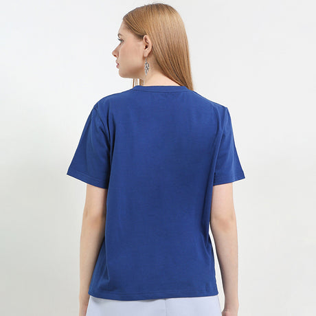 T Shirt Notizia In Navy
