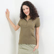 Ferainy Polo In Olive