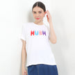 Hush Puppies Women T-Shirt Priska In White