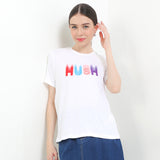 Hush Puppies Women T-Shirt Priska In White