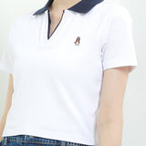 Leighton Polo In White