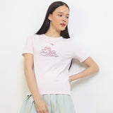 T-Shirt Cluppy In Light Pink