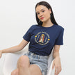 T-Shirt Bombox In Navy