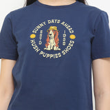 T-Shirt Bombox In Navy