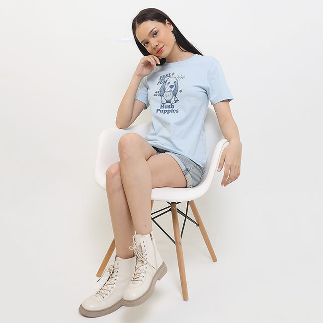 T-Shirt Myrle In Light Blue