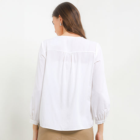 Blouse Lovita In White