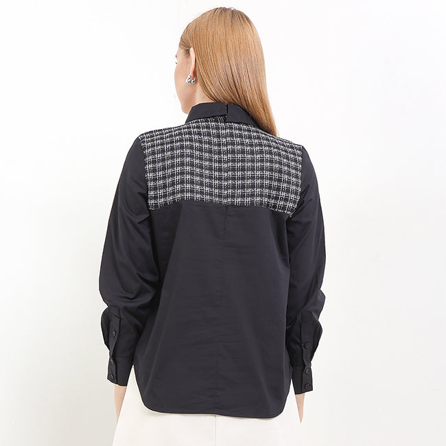 Shirt 955 Twidy Lss In Black