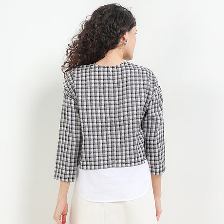 Blouse Sable In White