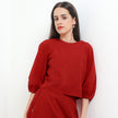 Blouse Cny Alegra Ss  In Red