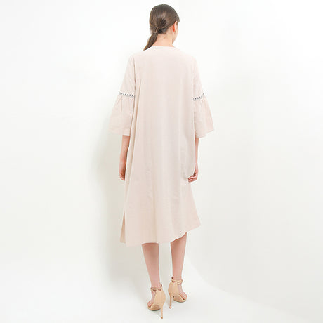 Hush Puppies Pakaian Wanita Dress Kk Altynai In Beige
