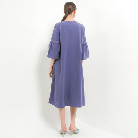 Hush Puppies Pakaian Wanita Dress Kk Altynai In Navy