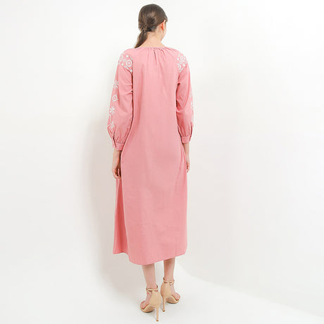 Hush Puppies Pakaian Wanita Dress Kk Tamah In Pink