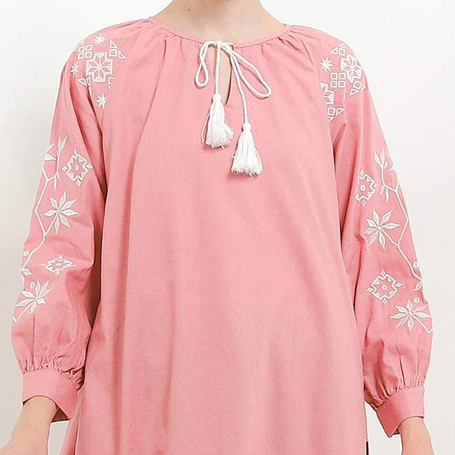 Hush Puppies Pakaian Wanita Dress Kk Tamah In Pink