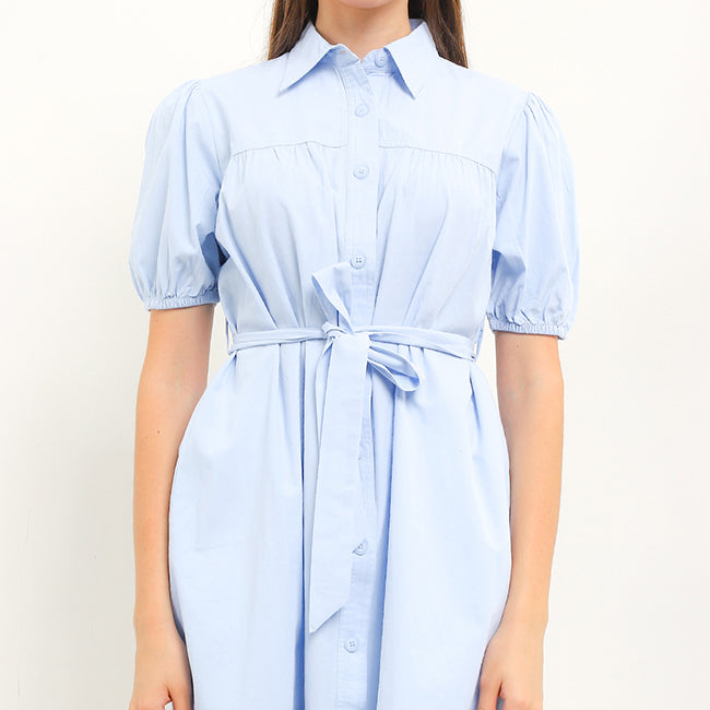 Dress Bestari In Light Blue