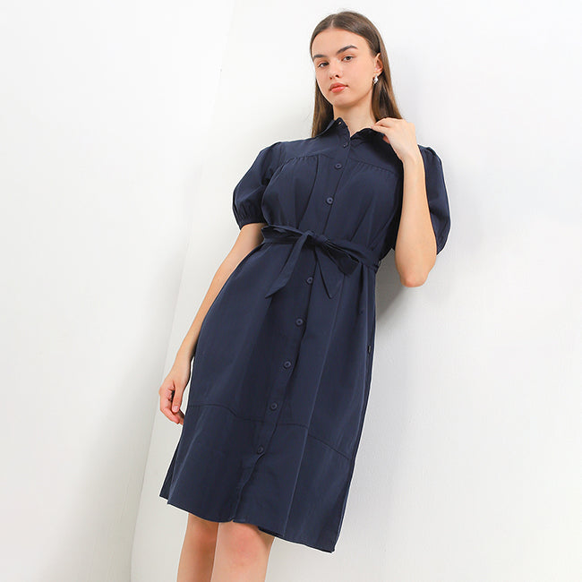 Dress Bestari In Navy