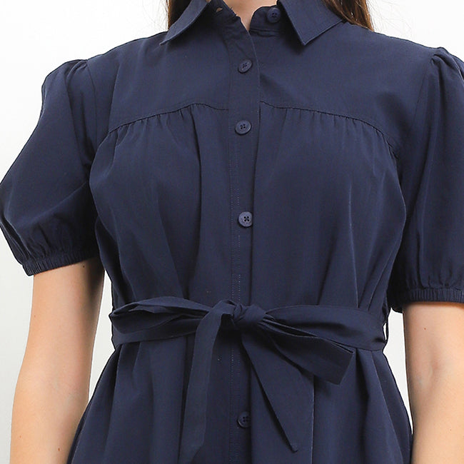 Dress Bestari In Navy