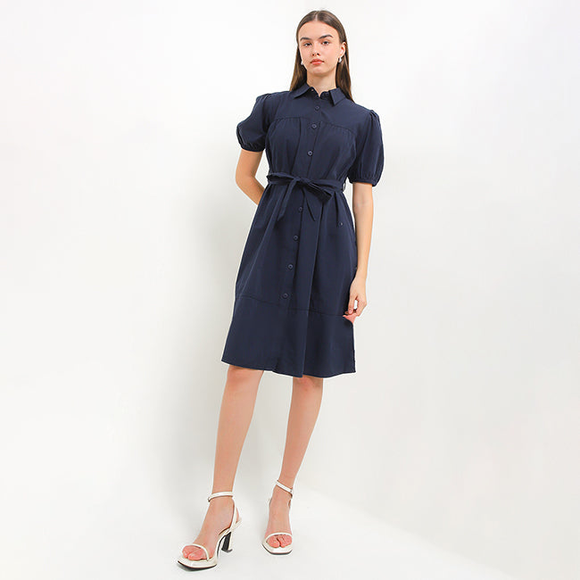 Dress Bestari In Navy