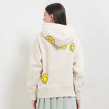 Hoodie Be Kind X Smileyworld Hoodie In Cream