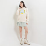 Hoodie Be Kind X Smileyworld Hoodie In Cream