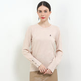 Hush Puppies Wanita T Shirt Bsc Purin