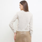 Cardigan Via In Beige