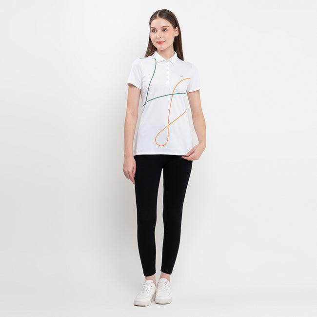 Ares L Polo In White