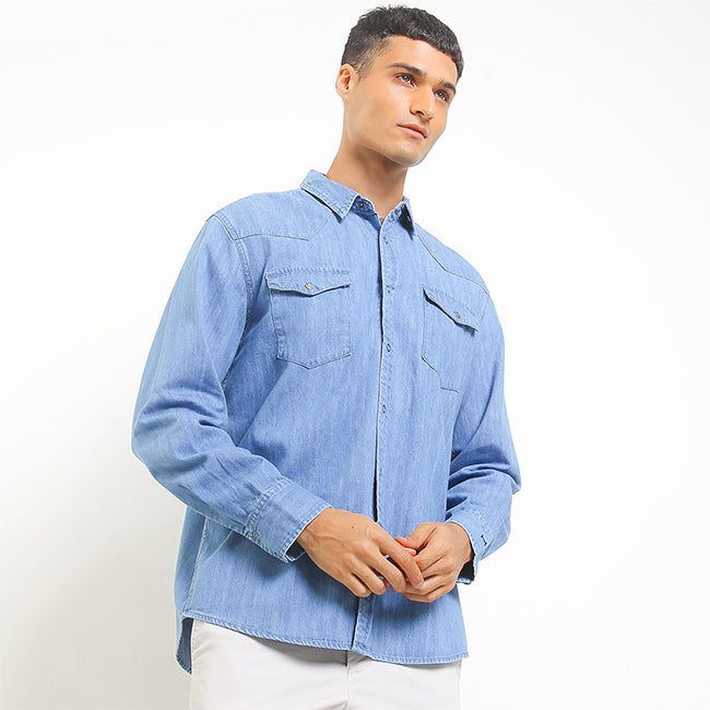 Tim In Light Blue