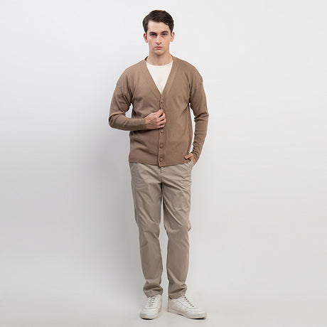 Cardigan 955 Robbins In Khaki