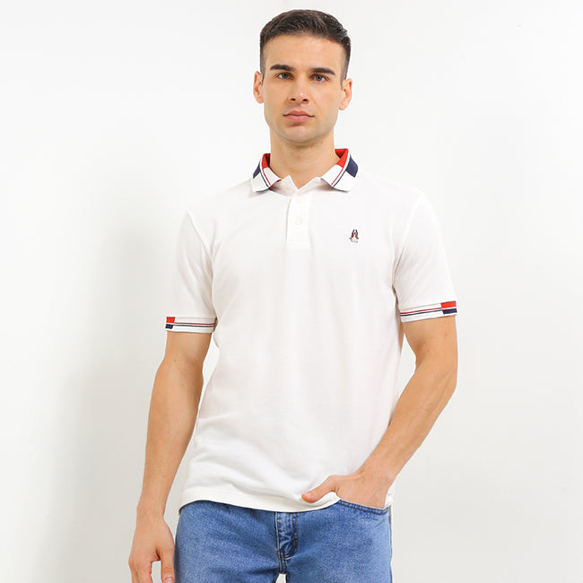 Polo Loup In Off White
