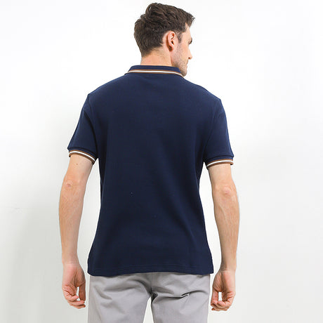 Hush Puppies Pakaian Pria Polo Maeso In Navy